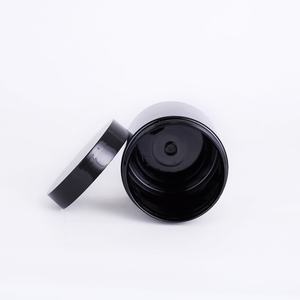 Échantillon gratuit de pot cosmétique en plastique PET noir de 50 ml, 100 ml, 120 ml, 150 ml, 200 ml, 250 ml, 500 ml pour crème, contenants d'emballage cosmétique - Product Image 5
