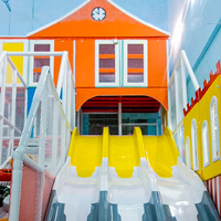 Vente directe fabricant : Nouveaux ensembles de jeux intérieurs pour enfants, château gonflable, aire de jeux intérieure, maisonnette de jeu, parc d'aventure