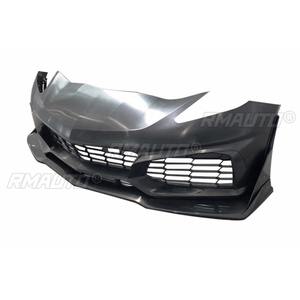 Divisor de parachoques delantero de fibra de carbono real para Chevrolet Corvette C7 2014-2017, kit de carrocería, accesorios para automóvil - Product Image 6