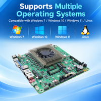 Nouvelle carte mère industrielle Mini ITX 6 ports COM RS485 RS422 avec Watchdog matériel et GPIO, compatible Intel Core i5 7200U (6e-9e génération), 2x DDR3 SO-DIMM, Mini PCIe