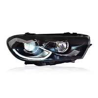 Nouveaux phares LED pour Scirocco 2008-2016, lentille de projecteur DRL, faisceau de route, 12V 70W, accessoires automobiles