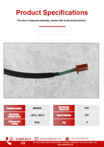 KVXF 오일 센서 배선 하네스 E00304 - Product Image 5