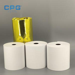 Papel Térmico para Recibos, 57x40mm 57x50mm, 48gsm, Estable Ópticamente, Rollo de Papel para Recibos de Punto de Venta, Venta al Por Mayor de Fábrica, Muestras Gratis - Product Image 1