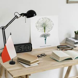 Bandiera da Tavolo Indonesia in Poliestere con Base in Plastica ABS e Asta, Decorazione per Ufficio - Product Image 6