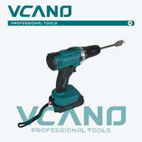 Perceuse sans fil VCANO, moteur sans balais, vitesse variable, batterie, 30 Nm de couple, portable, industrielle, OEM