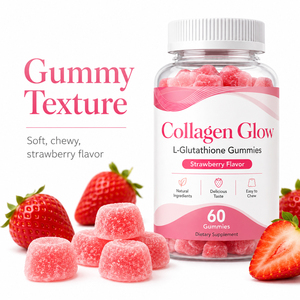 Bonbons Gommeux Éclat de la Peau pour Femmes : Soin Adulte, Antioxydant, Croissance Capillaire, L-Glutathion, Collagène et Vitamines - Product Image 3