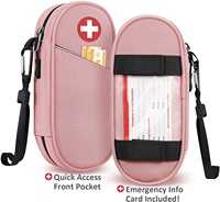 Sac isotherme léger en nylon spécial pour stylos à insuline et médicaments, étui de rangement portable pour diabétiques en voyage