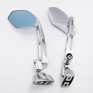 La mejor calidad modificada motocicleta aleación de aluminio espejo retrovisor motocicleta espejos traseros para Yamaha FZ1 FZ6 FZ6R - Product Image 2