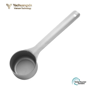 Stainless Steel Coffee Bean <b>Measuring</b> <b>Spoon</b> Set 2 Pieces For Camping Cooking All Seasons - Product Image 2