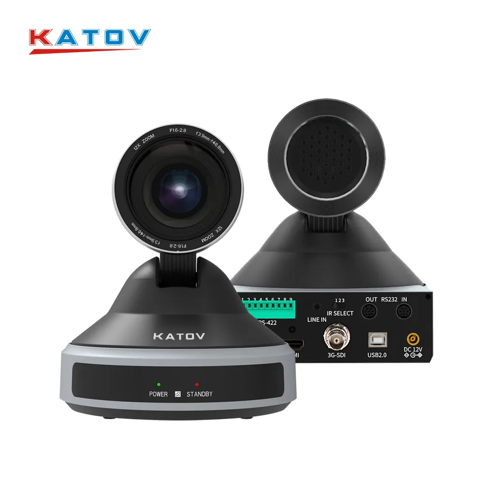KATO VISION 12X HD PTZ Video Camera For Conferencing H Dmi Sdi Usb Video Conference Cameras KT-HD91R