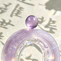 Kit de Bricolage Balle Adhésive Transparente 6 Couleurs – Ruban Bulle Auto-Adhésif Clair pour Soulagement du Stress
