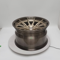 Neue Matte Bronze Mehrspeichen-Schmiedefelgen aus 6061 T6 Aluminiumlegierung 12000T Gepresst TÜV JWL VIA S4-00019 18-24 Geruida Maßanfertigung