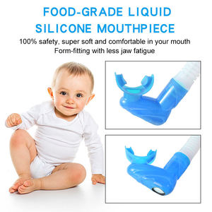 ท่อดำน้ำซิลิโคนสำหรับดำน้ำลึก100% เกรดอาหารอุปกรณ์ดำน้ำปลอดภัย - Product Image 5