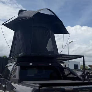 Aluminum Shell Roof Top Tent Pickup Truck <b>Car</b> Rooftop Tent Hard Shell Ladder Big Space Easy Setup Four Season Camping Roof Tent - Product Image 1