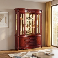 Meuble Bar en Bois Écologique de Haute Qualité, Durable, Design Moderne, Grande Capacité, pour Salon, Guangdong SZ