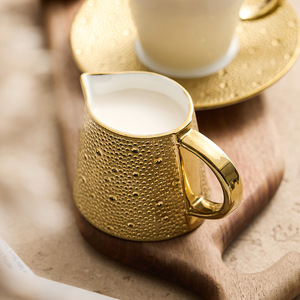 Pichet à crème en céramique avec bec <span class=keywords><strong>verseur</strong></span>, petit et grand, pour café, sauces et vinaigrettes – Vaisselle élégante pour restaurants - Product Image 2