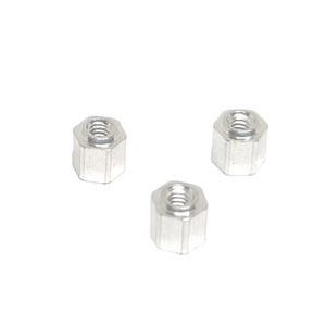Smtso Mini <span class=keywords><strong>Hex</strong></span> Nut <span class=keywords><strong>M1.2</strong></span> M1.4 M1.6 đồng thau thép mạ thiếc hàn PCB ren standoff Spacer bề mặt gắn kết Fastener - Product Image 1