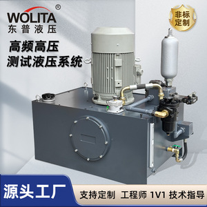 ชุดจ่ายกำลังไฮดรอลิก Wollit สำหรับการดึงแกนแม่พิมพ์ฉีดขึ้นรูป ระบบไฮดรอลิกเหล็กหล่อแนวตั้ง - Product Image 4
