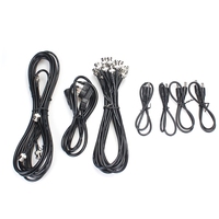 Amplificateur de microphone USB professionnel UA844 avec connecteur XLR, système de distribution d'antenne 5 canaux pour communication sans fil