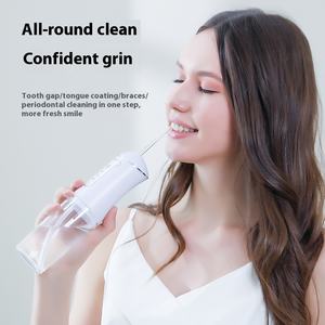 Hydropulseur buccal sans <span class=keywords><strong>fil</strong></span> rechargeable par USB, portable, pour la maison et les voyages, vente en gros, économique, irrigateur <span class=keywords><strong>dentaire</strong></span>, brossette à eau - Product Image 2