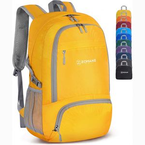 Échantillon gratuit, conception personnalisée, logo promotionnel, sac à dos léger, sac à dos pliable portable, sac à dos de voyage imperméable, sac à dos pliable - Product Image 3