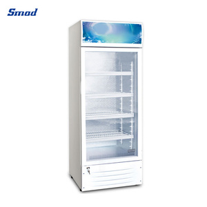 Enfriador de Bebidas con Puerta de Vidrio Individual, Refrigerador Vertical, Vitrina Exhibidora de Bebidas Ssh-318 - Product Image 4
