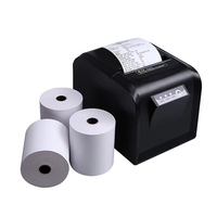Rouleaux de papier thermique pour imprimante de reçus de point de vente (POS) 80x70, 3 1/8 x 230, 58 mm, 65 g/m², 57x40 mm, 80x80, pour impression de cartes de crédit par le fabricant Till