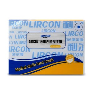 Toallas estériles médicas Lierkang, 200 hojas, esterilizadas con óxido de etileno para uso en quirófanos y unidades de cuidados intensivos. - Product Image 1