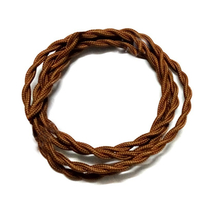Accessoires d'éclairage pour lampe décorative Edison, câble textile torsadé à 2 conducteurs, cordon tressé en <span class=keywords><strong>tissu</strong></span> <span class=keywords><strong>noir</strong></span>, fils électriques solides - Product Image 2