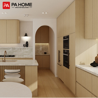 Île de cuisine portable mobile pliable de comptoir de quartz de petite armoire préfabriquée PA