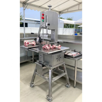 Gergaji Tulang Daging Listrik Pemotong Ikan Beku Daging Babi Sapi Steak 100kg/jam untuk Toko Daging