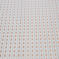 Circuit imprimé imprimé blanc et bluetooth, Base en aluminium, pcb blanc, avec masque à souder, utilisé pour la lumière des panneaux sans cadre