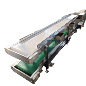 Two Layers <strong>Belt</strong> <strong>Conveyor</strong> With Chutes - Product Image 1