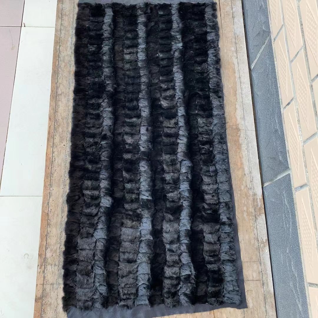 Giunzione testa di visone domestico nero 4595