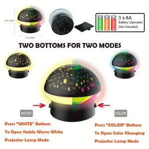 Mushroom <b>Projector</b> Bedroom Decoration Night <b>Light</b> Starry Sky Moonlight <b>Projector</b> <b>Light</b> Christmas Halloween Easter Gift - Product Image 4