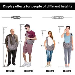 Toptan moda yumuşak nefes evcil hayvan taşıyıcı açık eller serbest giyilebilir küçük köpek köpek kedi Sling seyahat için - Product Image 6