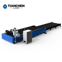 Mesin pemotong Laser 20000W Max 20Kw, mesin Cina Lazer Kosim Makinesi besar Cnc meja kerja pemotong 30Kw ganda