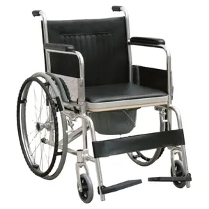印度最便宜的医院医疗设备经济不锈钢兄弟医疗轮椅带价格表