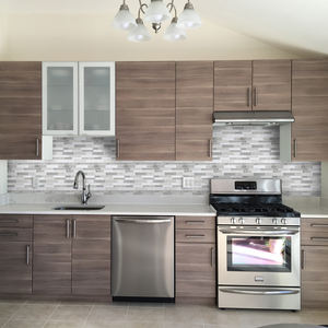 Pegatina de pared de <span class=keywords><strong>cristal</strong></span> moderna, suministro <span class=keywords><strong>del</strong></span> fabricante, azulejos de pared autoadhesivos para sala de estar, Adhesivo de pared de fondo impermeable - Product Image 5