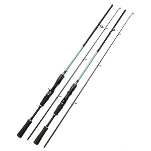 Стекловолокно 2 части <span class=keywords><strong>fly</strong></span> 1,8 м 2 секции дешевые басовые литые спиннинги удочки - Product Image 1