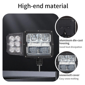 10-48V Truck Snow Melt Headlights Anti-Ice <b>Light</b> Snow Blower <b>LED</b> <b>Work</b> <b>Light</b> Snowplows <b>Light</b> - Product Image 3