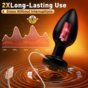 Adult Sex Toys Anal Plug 10 Modes Vibrating Butt Plug <b>Remote</b> <b>Control</b> <b>Vibrators</b> Prostate Massager Plug Anal Toys for Men Women - Product Image 4