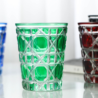 Tasse à eau en verre réutilisable café thé crème glacée bière verres tasses ensemble thé gobelet à boire