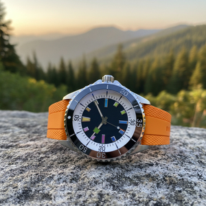 Montre de sport mécanique style plongeur avec affichage lumineux nocturne, conception étanche, idéale pour la natation et la plongée en extérieur, commandes OEM - Product Image 1
