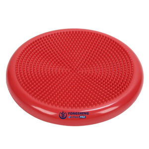Yoga Fitness Dis Wobble için yeni PVC şişme istikrar denge yastığı çekirdek gücünü arttırmak için masaj için hava yastığı - Product Image 2
