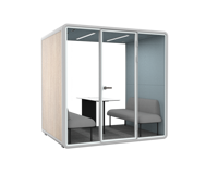 Bureau intérieur Pod Apple Tiny Sleep Tiny Panneau acoustique extérieur insonorisé Salle de réunion Stand de stockage Bâtiment de gymnastique