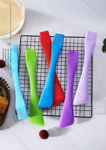 Accesorios <span class=keywords><strong>de</strong></span> cocina 2 en 1, herramientas para hornear y <span class=keywords><strong>repostería</strong></span>, cepillo <span class=keywords><strong>de</strong></span> aceite <span class=keywords><strong>de</strong></span> silicona con espátula, utensilio <span class=keywords><strong>de</strong></span> cocina - Product Image 6