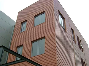 Siêu giá thấp chống cháy không thấm nước WPC tường Ốp-ngoài trời trang trí rãnh Bảng điều khiển Composite Overlay - Product Image 6