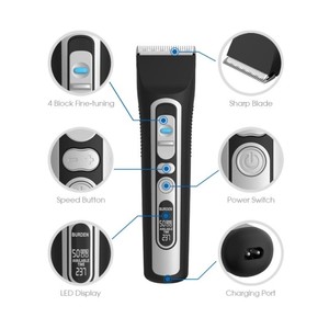 Tondeuse électrique automatique sans fil pour hommes, affichage LED, tondeuse à <span class=keywords><strong>cheveux</strong></span>, tondeuse à <span class=keywords><strong>cheveux</strong></span>, <span class=keywords><strong>prix</strong></span> <span class=keywords><strong>de</strong></span> gros - Product Image 3