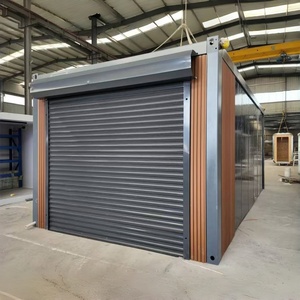Garage Conteneur Créatif avec Porte à Enroulement Offrant d'Excellentes Propriétés Antivol, Imperméables, Ignifuges et d'Isolation Thermique - Product Image 4